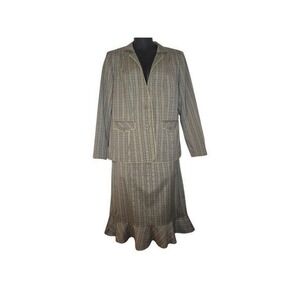 Ben Marc International Womens Sz 12 Skirt Suit Blazer Matching Set Professional